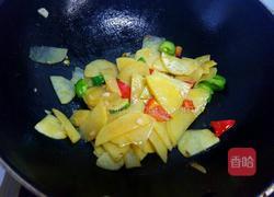 彩椒炒土豆片的做法图解8
