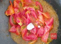 鸡蛋柿子面的做法图解2