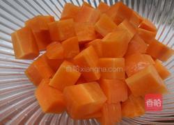 素炒三丁的做法图解1