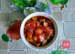 紫茄炒番茄的做法图解5