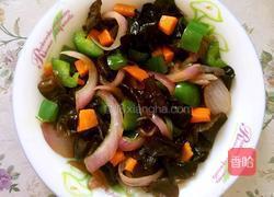 洋葱炒青椒木耳的做法图解8