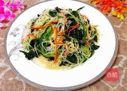 菠菜拌粉丝的做法图解9