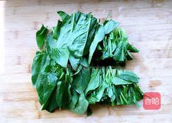 菠菜拌粉丝的做法图解2