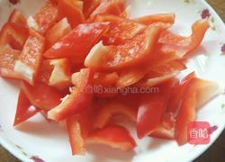 腐竹彩椒炒肉的做法图解2