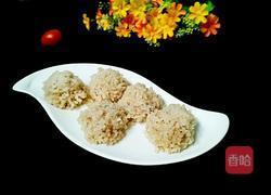 猪肉大米丸子的做法图解7