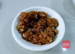 猪肉大米丸子的做法图解3