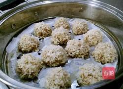 猪肉大米丸子的做法图解6
