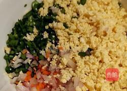 韭菜鸡蛋素饺子的做法图解3