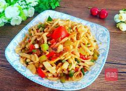彩椒丁丁炒面的做法图解9