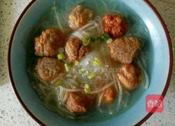 白萝卜丝丸子汤的做法图解11