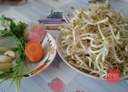 #绿豆芽# 爆炒醋香绿豆芽的做法图解1