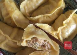 烫面猪肉娃娃菜鲜虾蒸饺的做法图解14