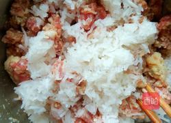 白萝卜丝豆渣肉丸子的做法图解7