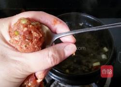白萝卜丸子汤的做法图解8