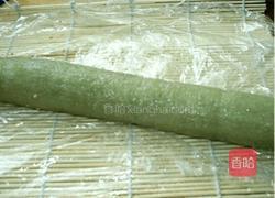 绿茶糯米卷的做法图解5