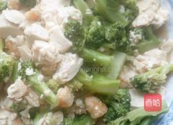 西兰花酿豆腐的做法图解4