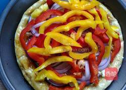 彩椒牛肉披萨的做法图解7