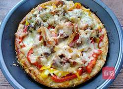 彩椒牛肉披萨的做法图解12