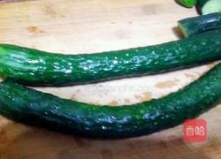 芝麻酱黄瓜的做法图解4