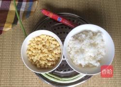 玉米火腿粥的做法图解3