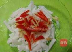 爽口白萝卜条的做法图解5