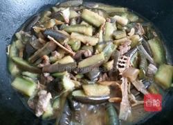 咸鱼焖茄子的做法图解8