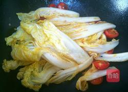 圣女果炒娃娃菜的做法图解7