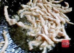 杭椒榨菜炒肉丝的做法图解6