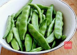 豆角炒肉的做法图解1
