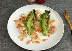 烟熏鲑鱼焗生菜