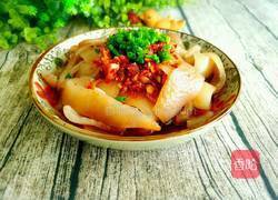 大蒜辣椒蒸猪皮的做法图解10