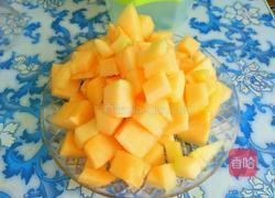 哈密瓜果冻的做法图解2