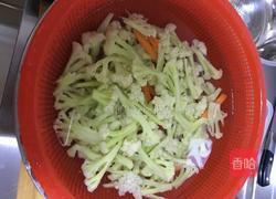 炝有机菜花的做法图解4