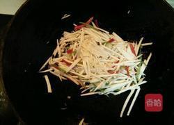 双椒茭白的做法图解9