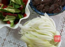 香辣猪肝的做法图解1