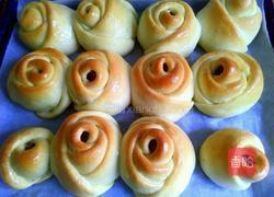 蜂蜜玫瑰面包的做法图解14