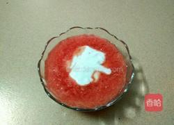 西瓜奶昔（蓝莓酸奶味）的做法图解4