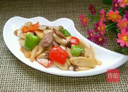 彩椒炒杏鲍菇的做法图解12