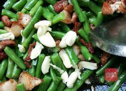 五花肉炒四季豆的做法图解5