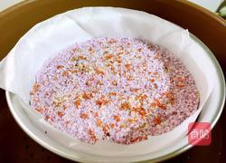 紫薯桂花米松糕的做法图解8