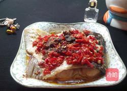 豉香剁椒蒸鱼的做法图解7