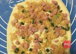 䓤花香肠肉松包的做法图解4