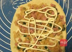 䓤花香肠肉松包的做法图解5
