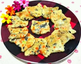 胡萝卜木耳鸡蛋饼[图]