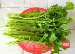 麻酱苦菊的做法图解1