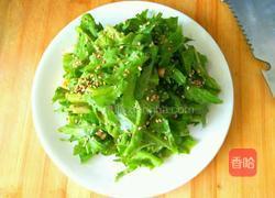 麻酱苦菊的做法图解5