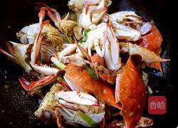 香辣炒蟹的做法图解7