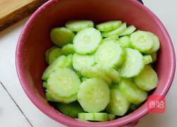 素炒黄瓜片的做法图解2