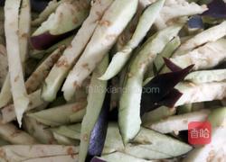 清炒茄丝的做法图解1