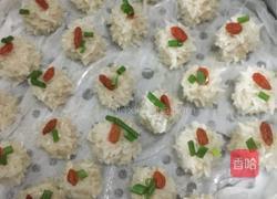 珍珠肉丸子的做法图解3